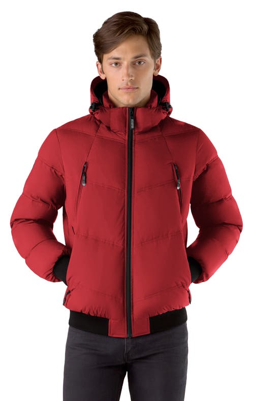 Triple F.a.t. Goose Down Puffer In Red
