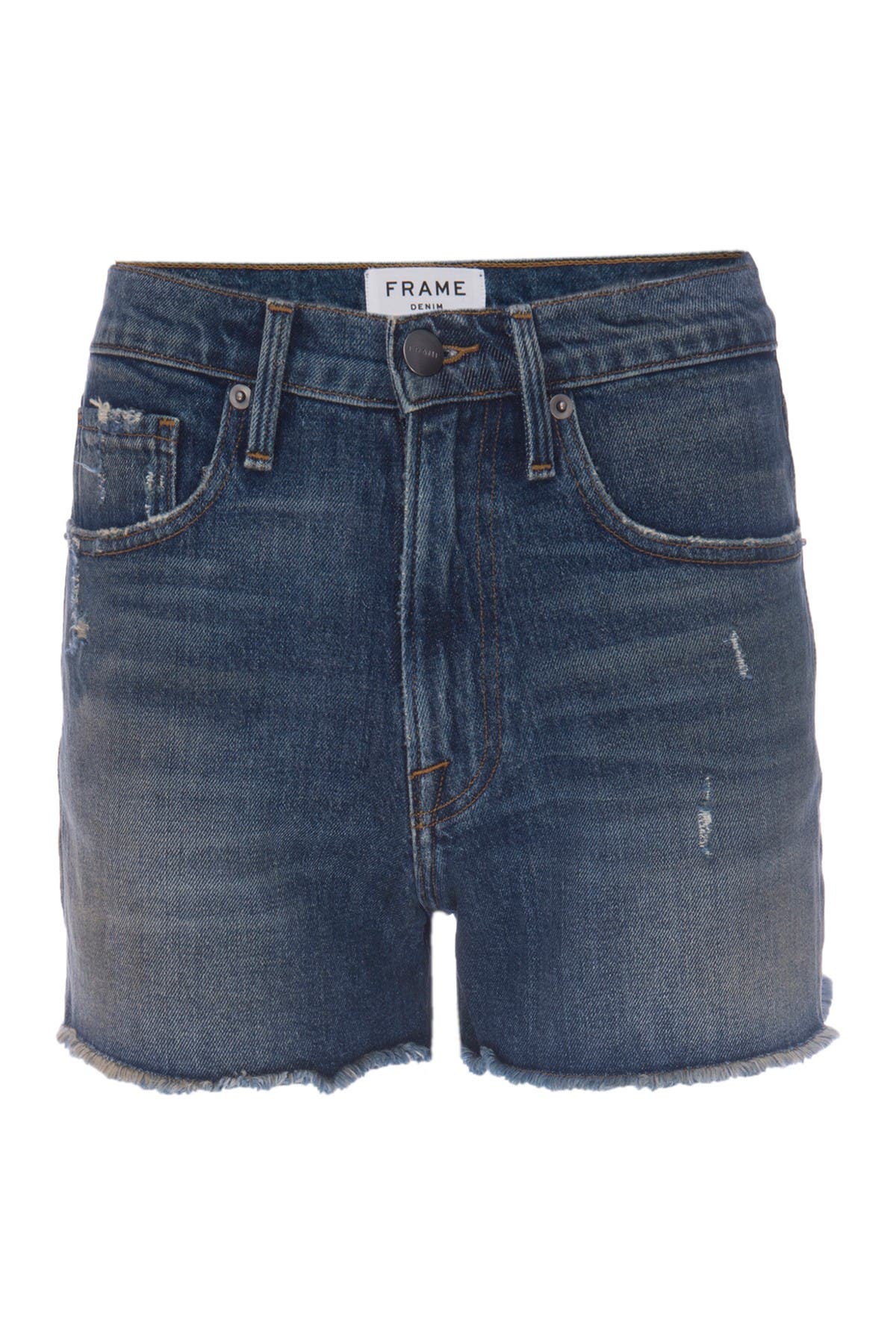 frame jeans shorts