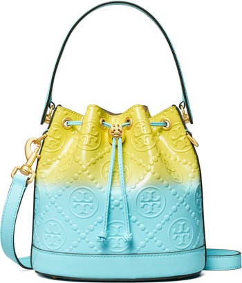 T Monogram Dip-Dye Bucket Bag: Women's Designer Crossbody Bags