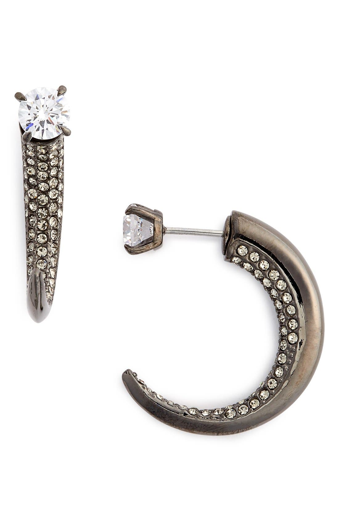 Nadri Crystal Drop Back Earrings Nordstrom