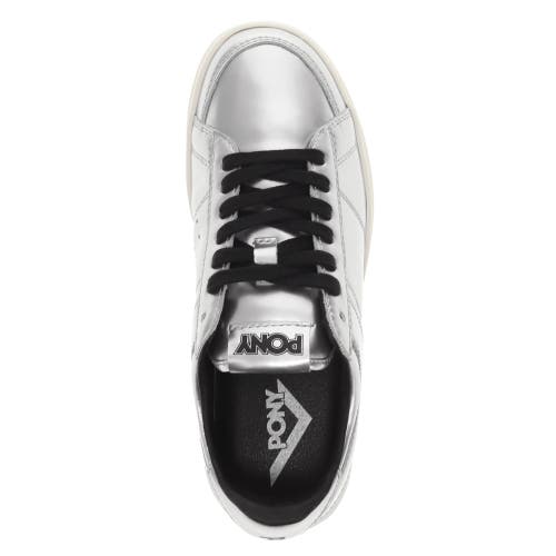 PONY PONY M-80 LOW METALLIC SNEAKERS 