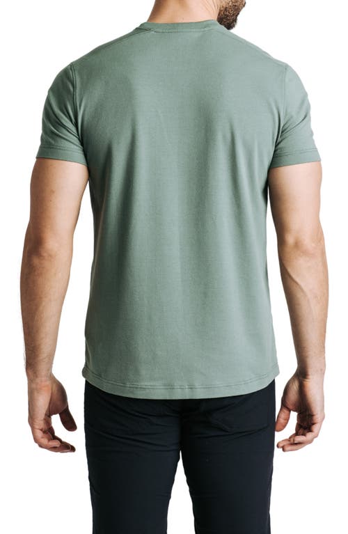 Shop Western Rise Cotton Blend Jersey T-shirt In Elm