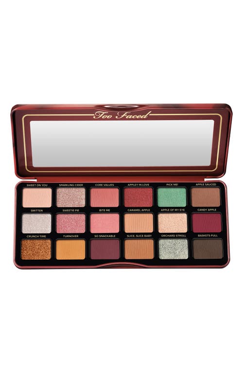 Shop Too Faced Appley In Love Eyeshadow Palette In Multi