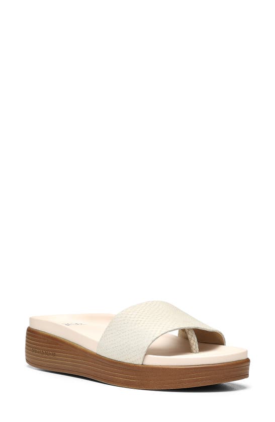 Donald Pliner Fiji Suede Slide Sandal In Foam