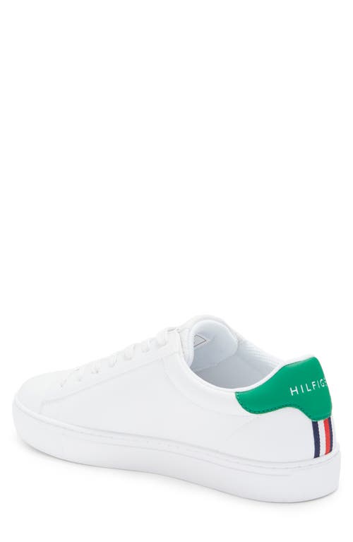 Tommy Hilfiger Icon Court Sneakers In White
