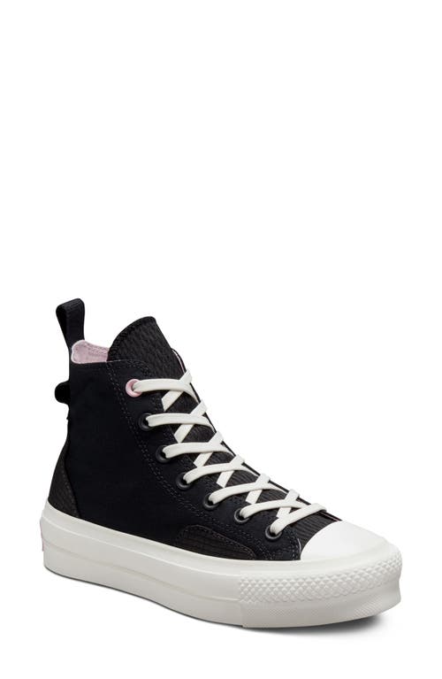 Converse Chuck Taylor All Star Lift High Top Sneaker in Black at Nordstrom, Size 5.5