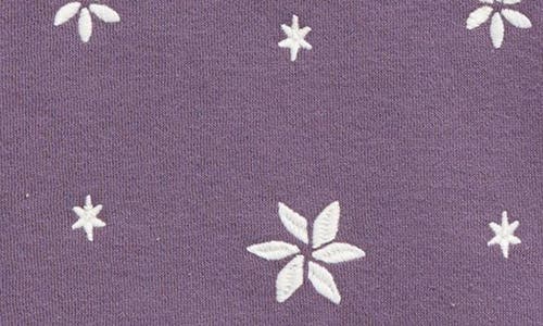 Shop Tucker + Tate Kids' Graphic Cotton Blend Sweatshirt In Purple Montana Snowflake