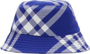 Burberry Mens Vintage Check Bucket Hat, Size X-Small