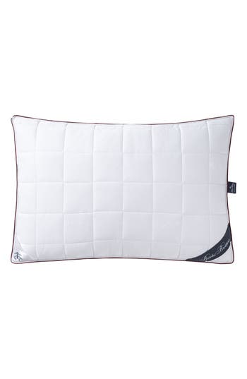 Brooks Brothers Cotton Pillow In White