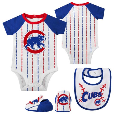 Outerstuff Newborn & Infant Royal Chicago Cubs Stripe Power Hitter Romper