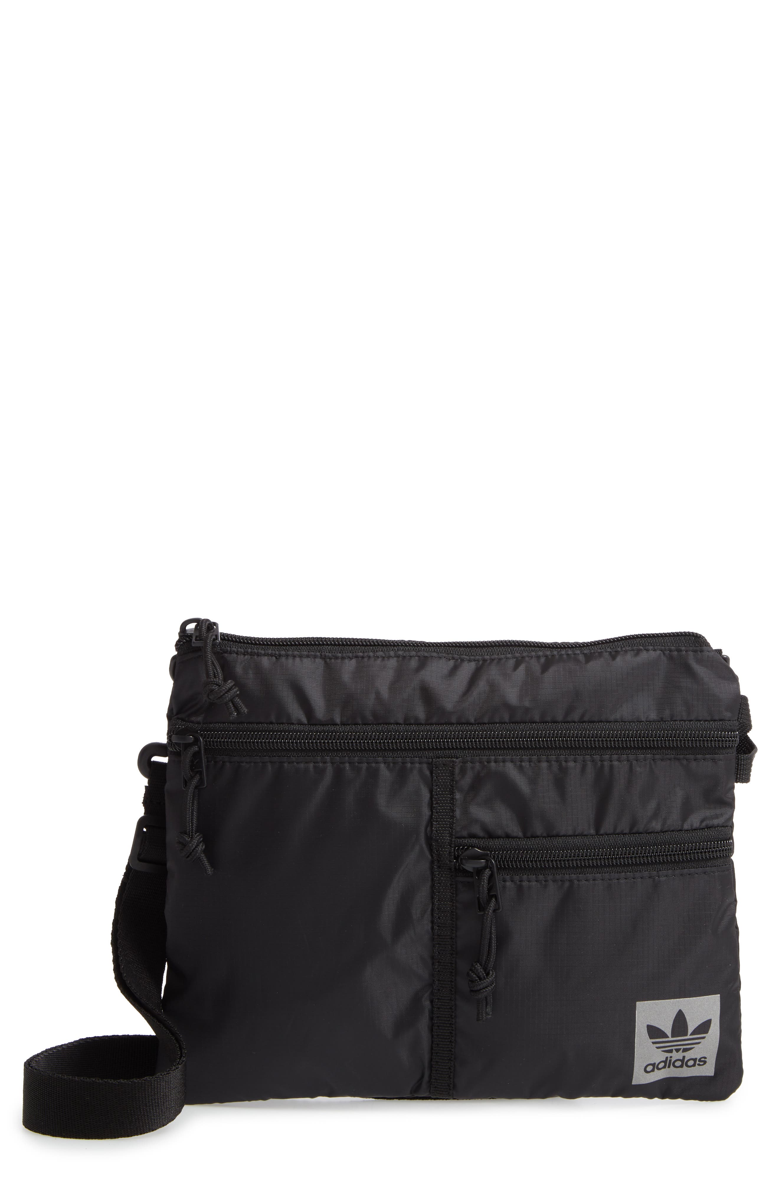adidas leather crossbody bag