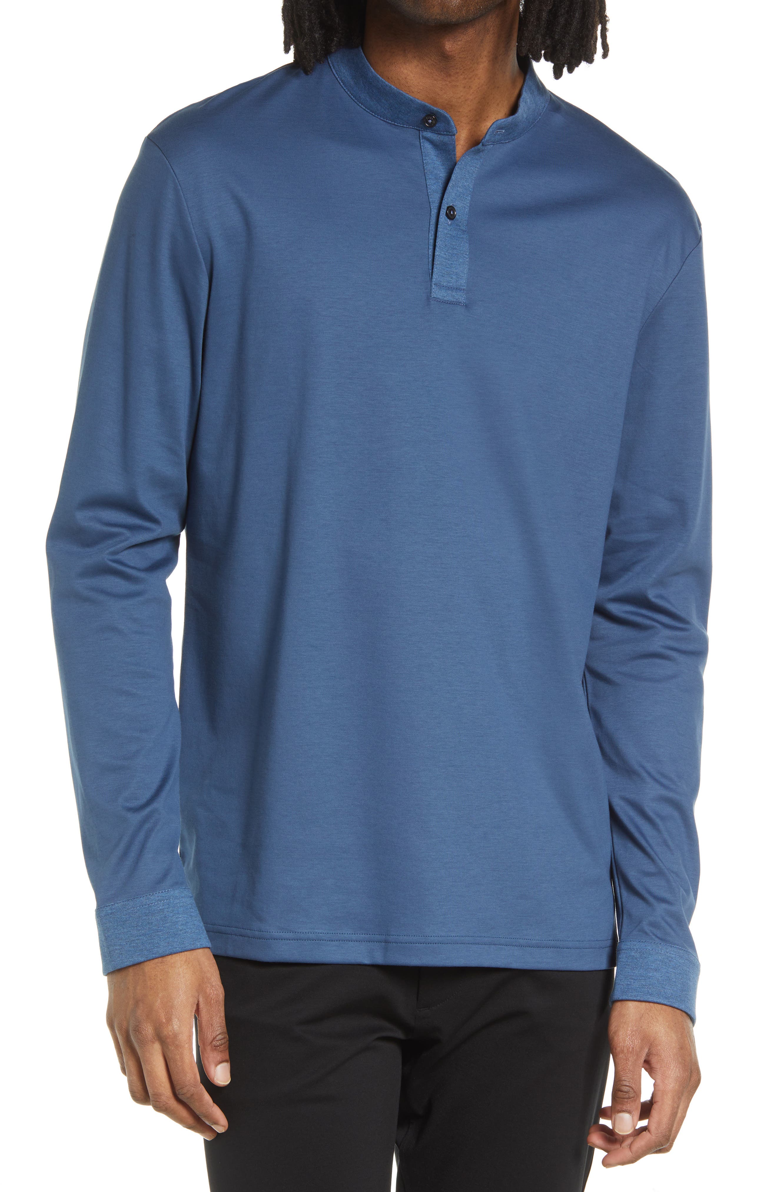 nordstrom mens long sleeve polo