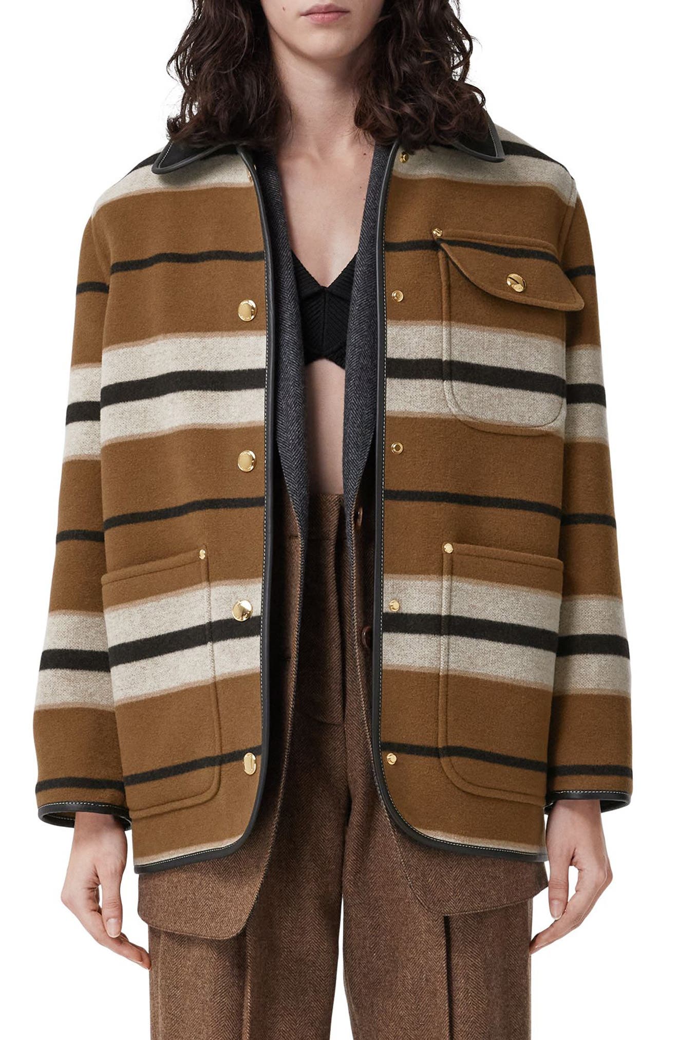 nordstrom burberry womens jacket