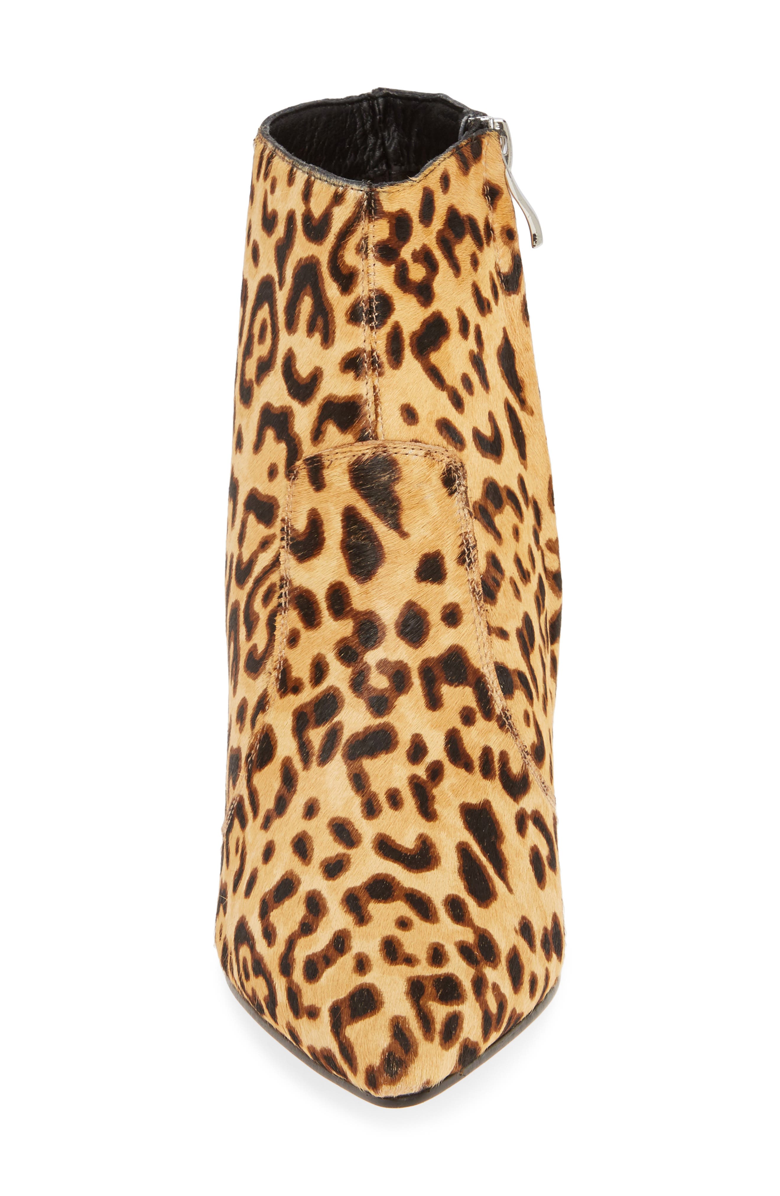 halogen leopard booties
