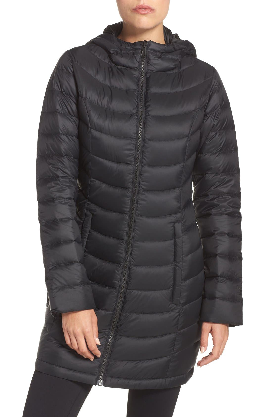 The North Face 'Jenae' Hooded Down 