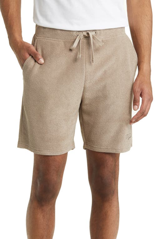 UGG(r) Dominick Brushed Terry Pajama Shorts in Wolf Beige