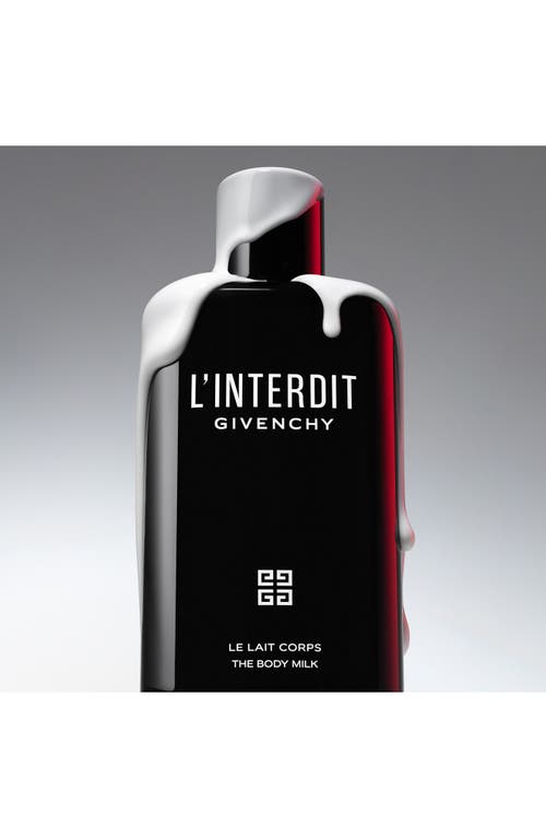 Shop Givenchy L'interdit The Body Milk In No Color