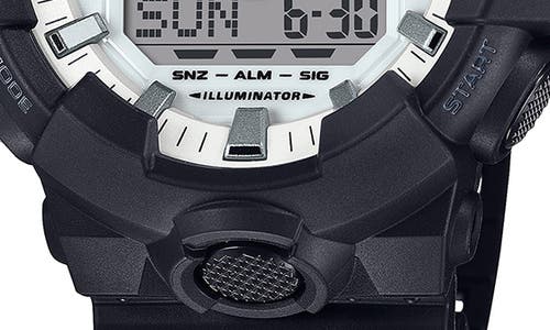 G-shock Men's Black Resin Watch, 53.4mm, Ga700wd-1a In Black