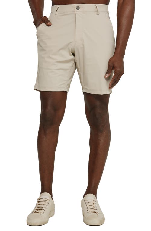 Shop 7 Diamonds Zuma Stretch Nylon Shorts In Khaki