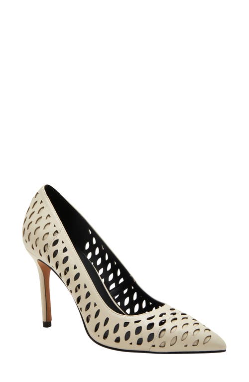 KATY PERRY KATY PERRY THE REVIVAL FISHNET POINTED CAP TOE PUMP