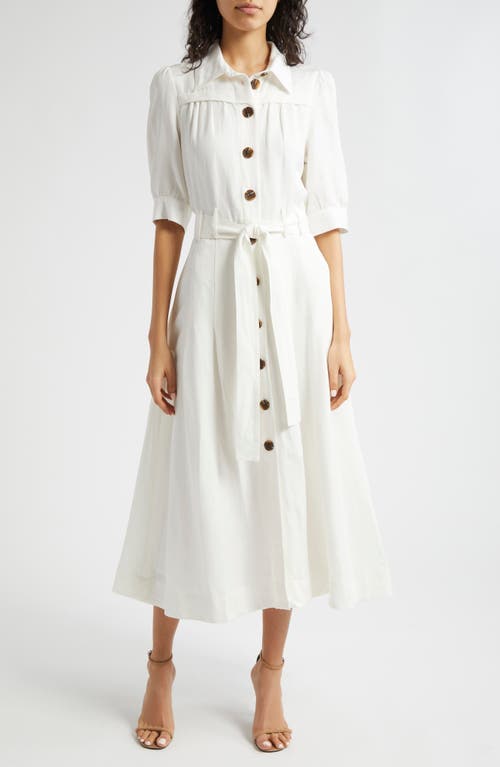 Reiss Heidi Belted Shirtdress White at Nordstrom, Us