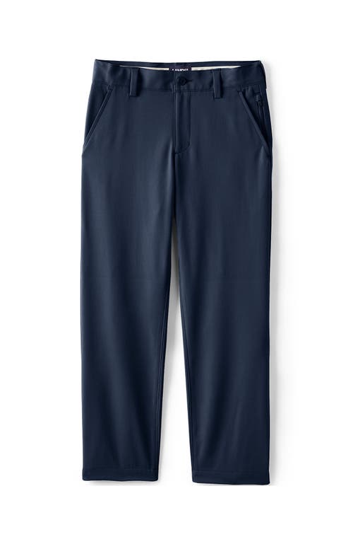 LANDS' END LANDS' END BOYS IRON KNEE ACTIVE CHINO PANTS