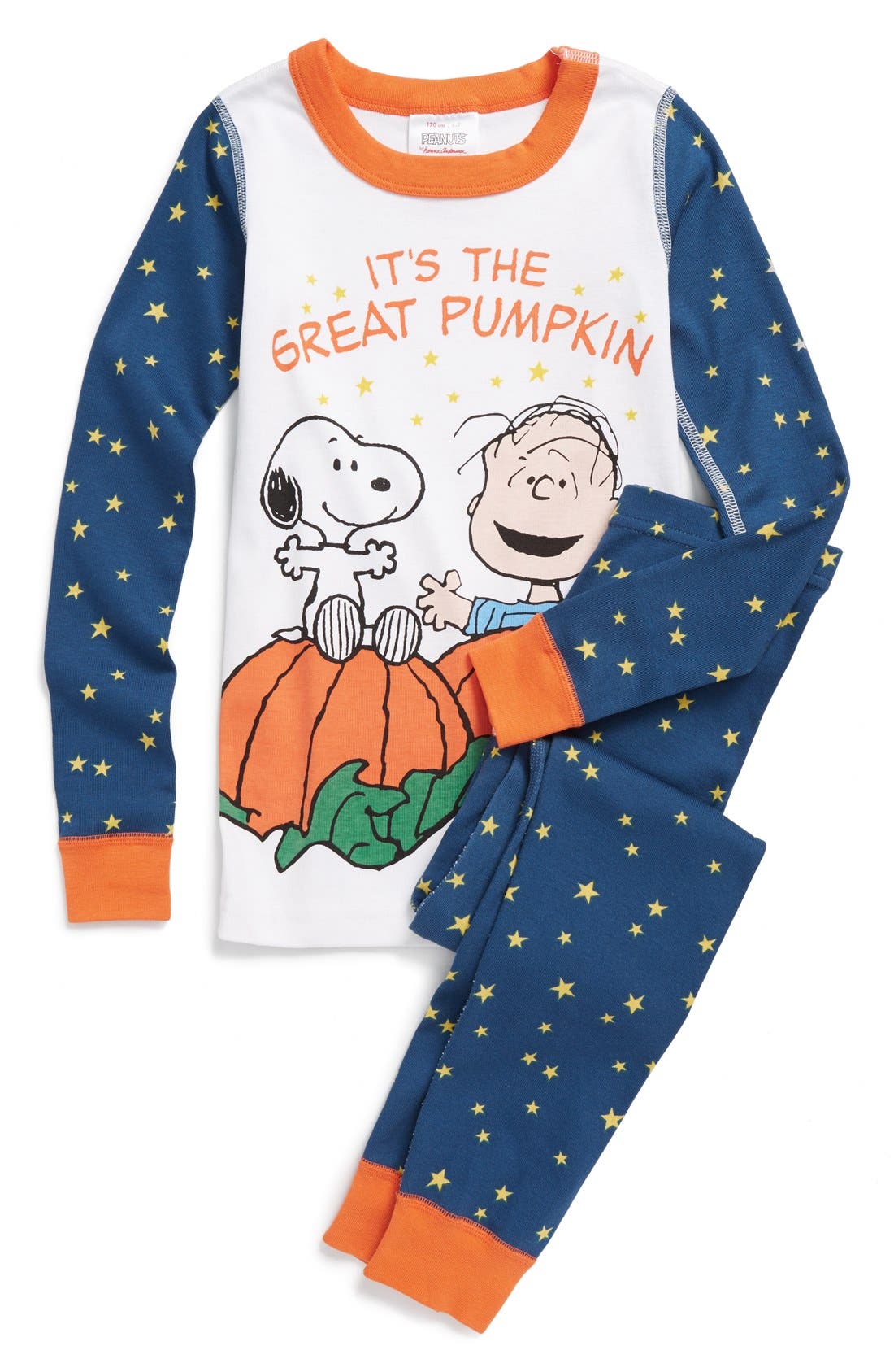 Hanna Andersson 'Peanuts® - Great Pumpkin' Organic Cotton Two-Piece ...