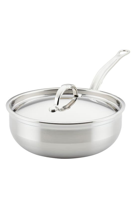 Hestan Insignia 3.5 Qt Covered Pan In Silver