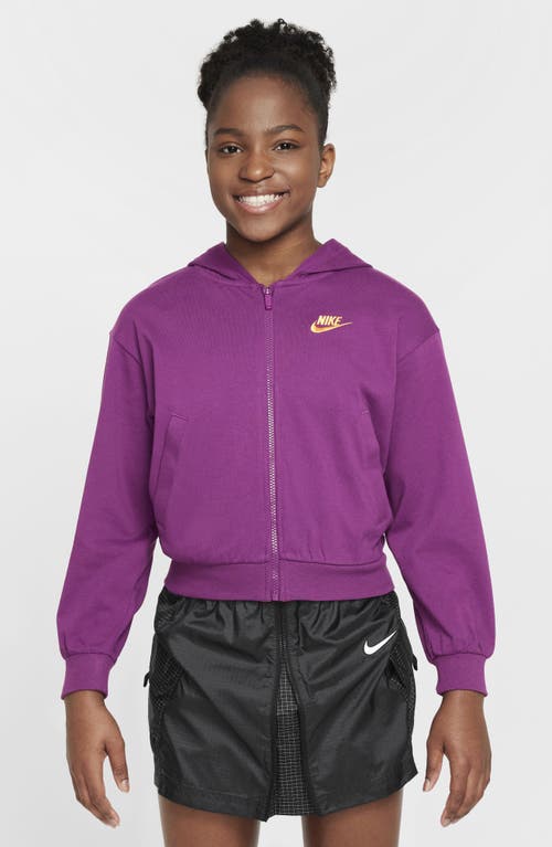 Nike Kids' Sportswear Cotton Jersey Hoodie at