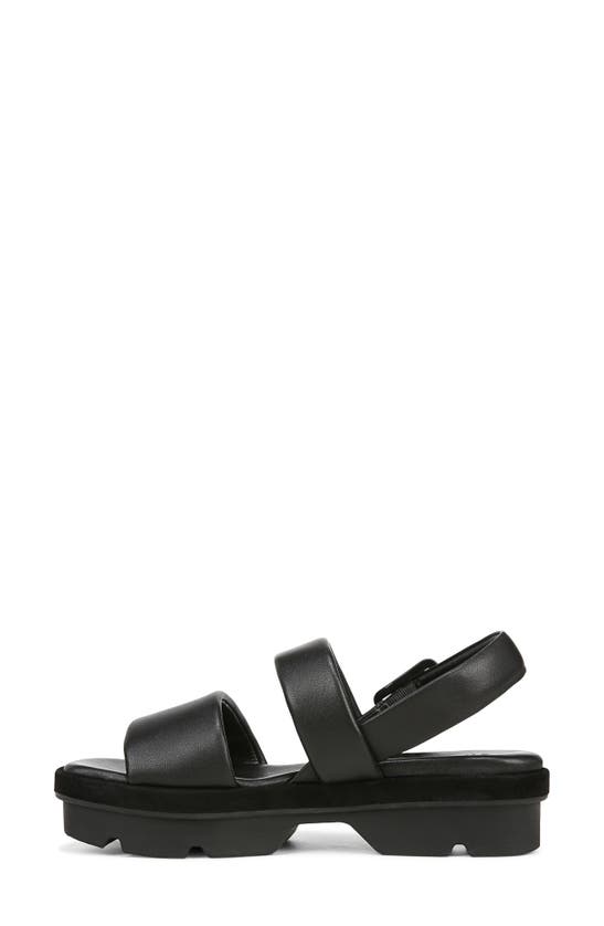 Shop Vince Bowie Lug Sandal In Black