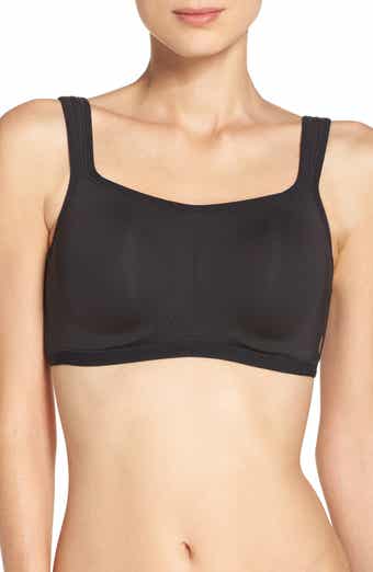 Wacoal 286894 Womens Underwire sports bras, Black, Size 36G US