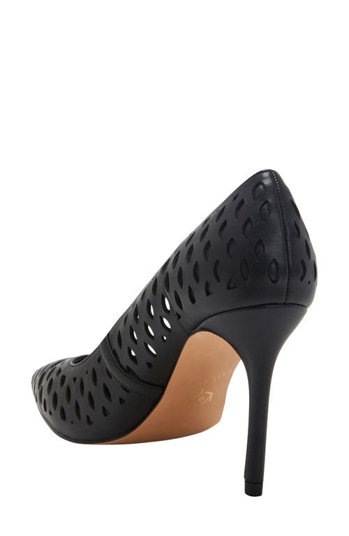 KATY PERRY KATY PERRY THE REVIVAL FISHNET POINTED CAP TOE PUMP
