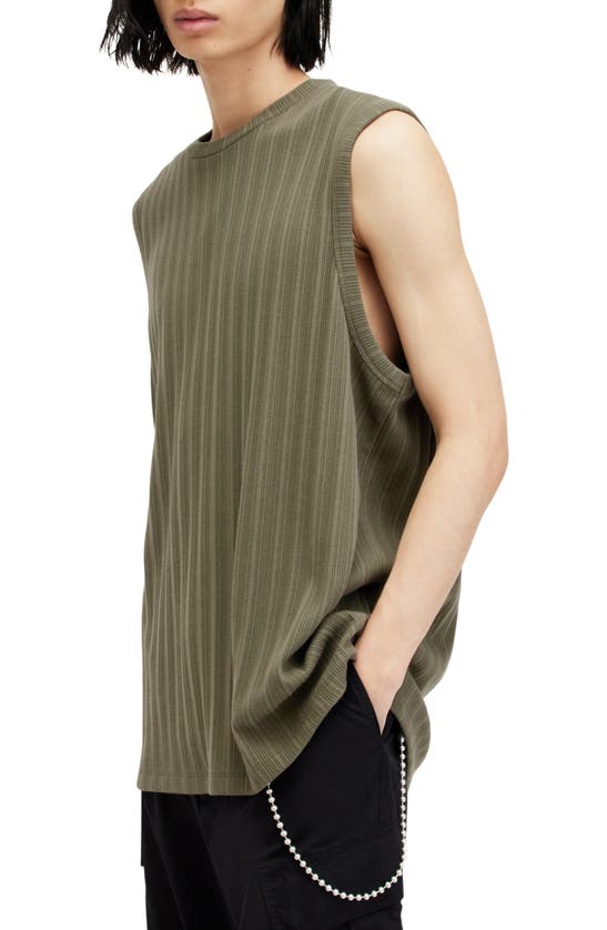 Shop Allsaints Madison Muscle Tee In Valley Green