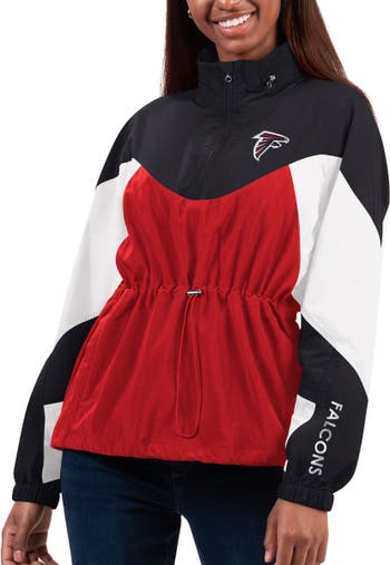 Men's Fanatics Branded Red Atlanta Falcons Tiebreaker Pullover Hoodie