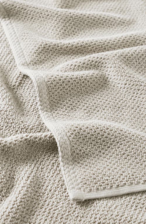 Woven & Weft 4-pack Popcorn Textured Towels In Silver Cloud