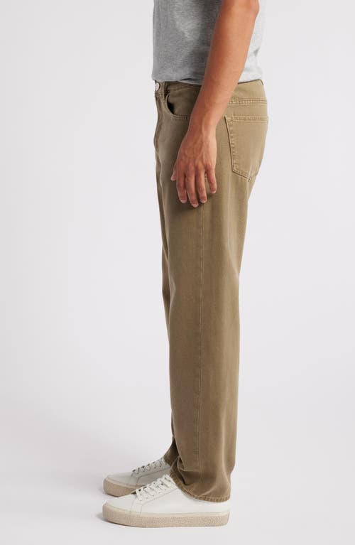 Frame The Straight Leg Jeans In Light Brown