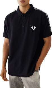 White true shop religion polo shirt