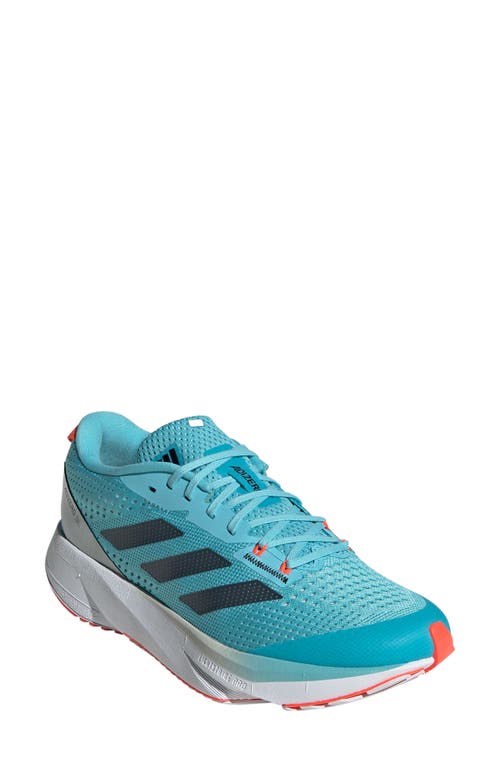 Adidas Originals Adidas Adizero Sl Running Shoe In Light Aqua/carbon/solar Red