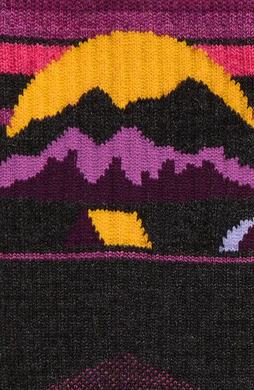 Smartwool Hike Light Cushion Crew Socks In Charcoal