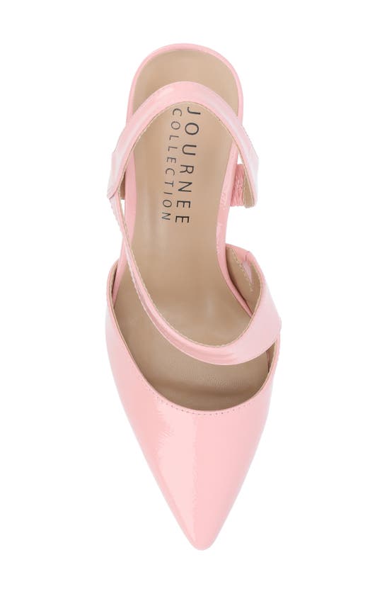 Journee Collection Scarlett Pointed Toe Pump In Pink