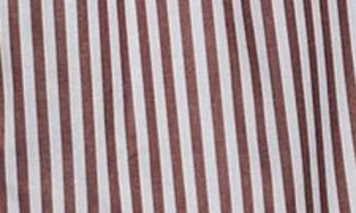 Rag & Bone Brown Lacey Trousers In Brown Stripe