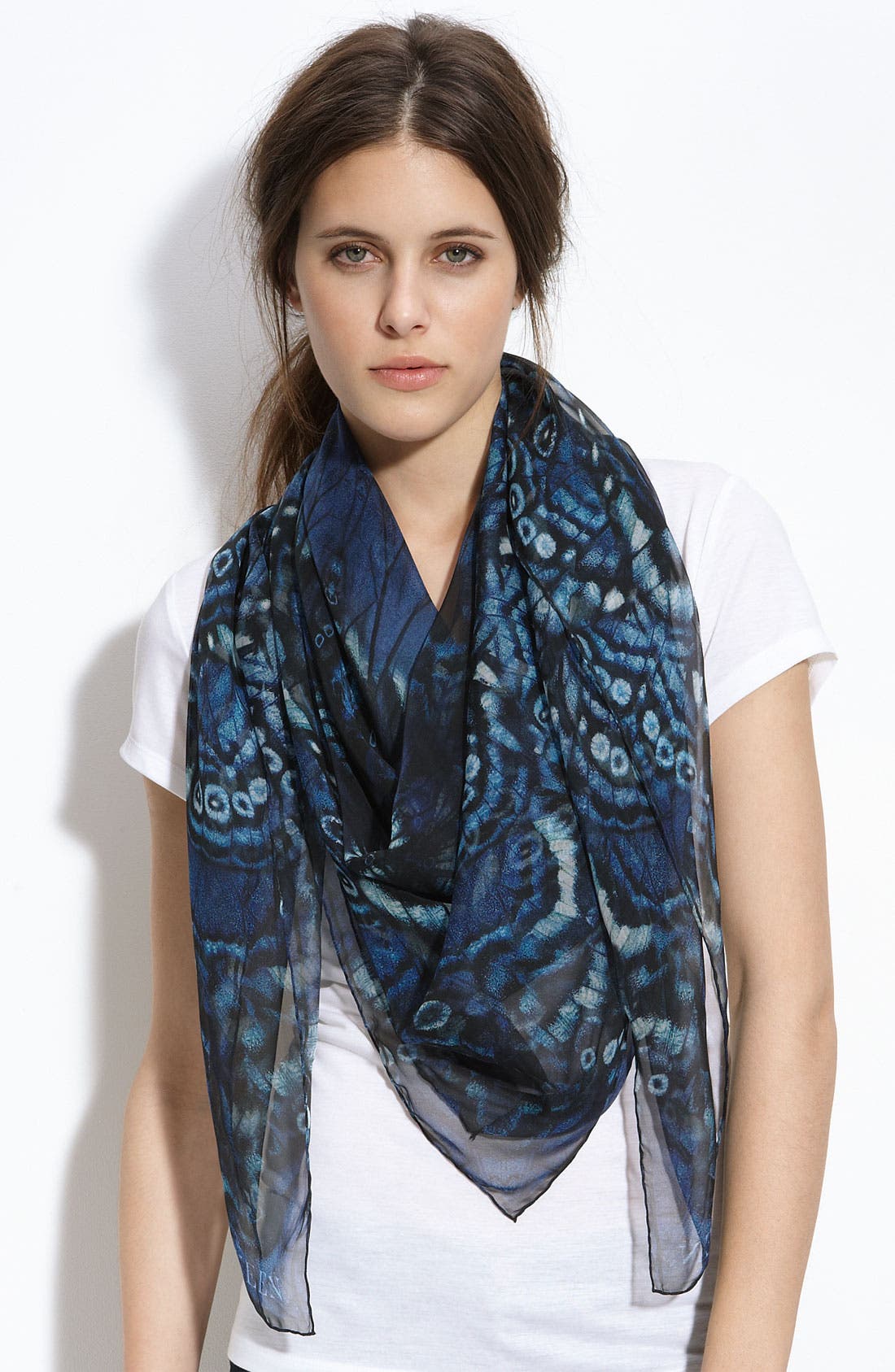 Alexander McQueen 'Butterfly' Silk Scarf Nordstrom