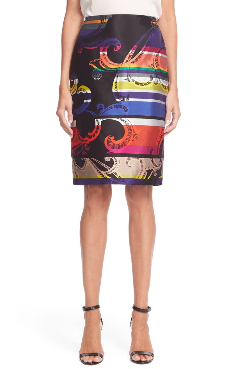 Trina Turk 'Crissy' Stripe Pencil Skirt | Nordstrom