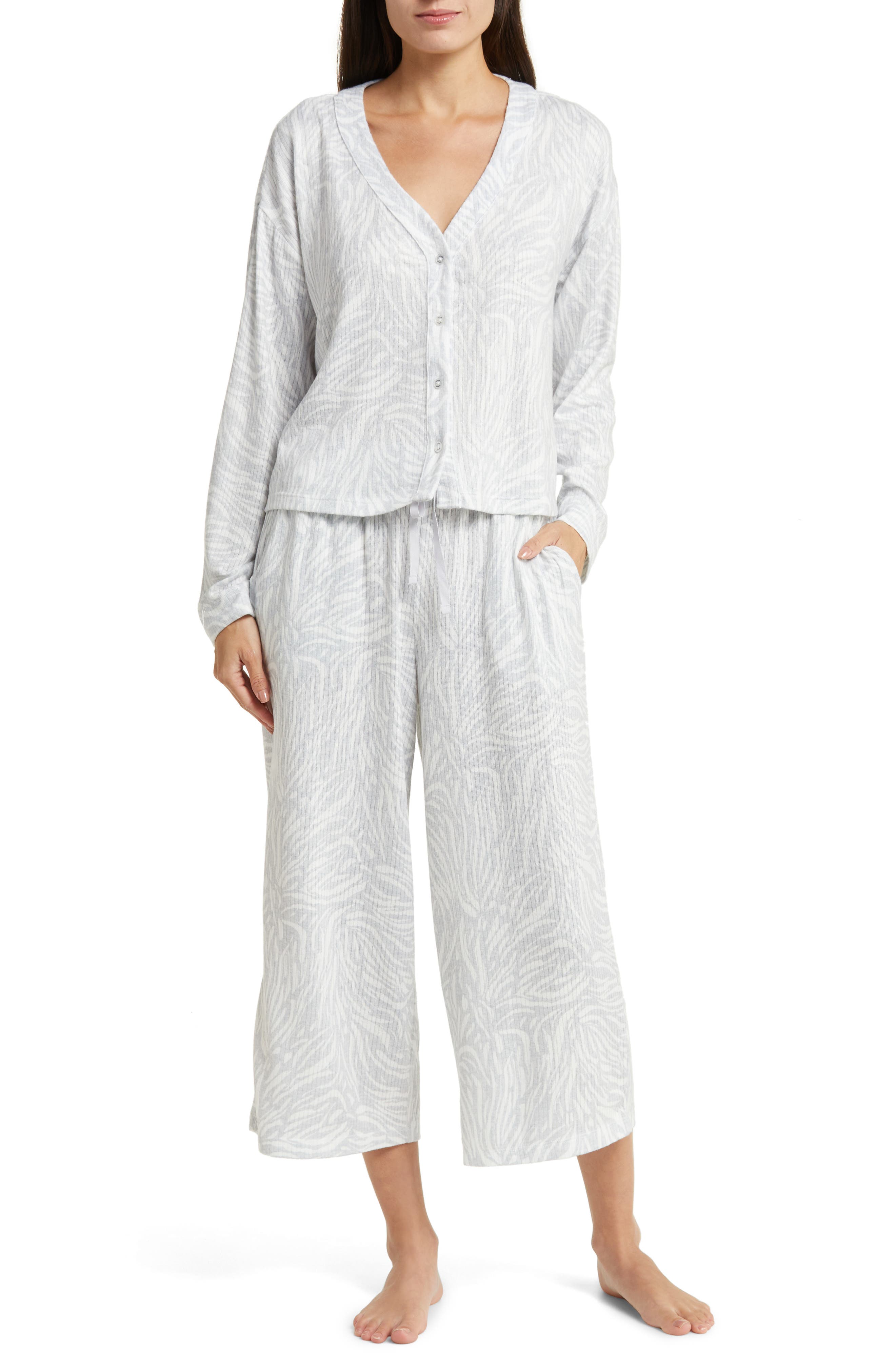 Womens Clothing Nightwear and sleepwear Pyjamas Splendid Synthetic 2-piece Pajama Set in Blue 