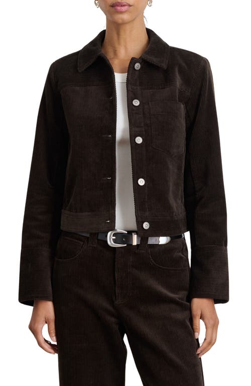 Alex Mill Camden Cotton-corduroy Jacket In Chocolate