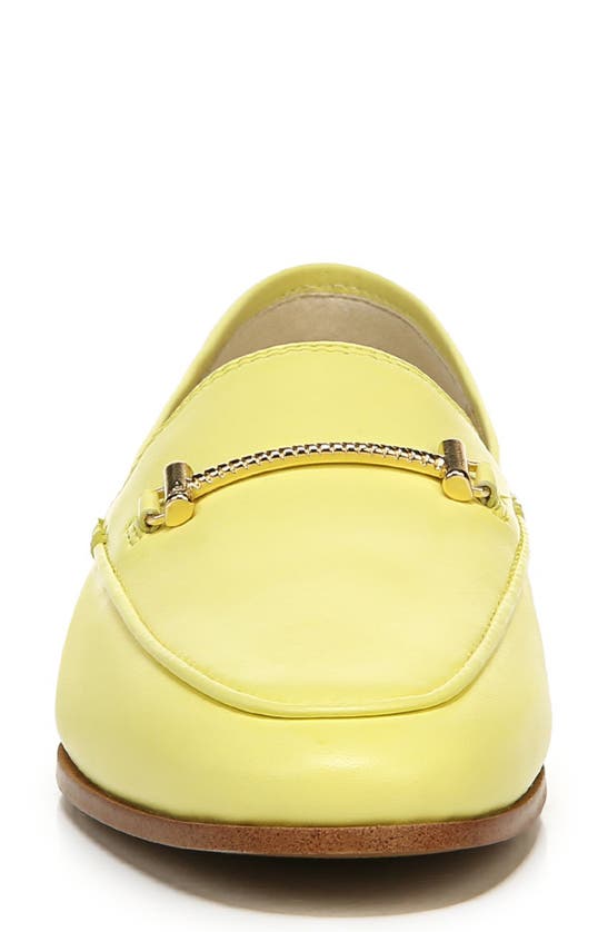 Sam Edelman Lior Loafer In Butter Yellow