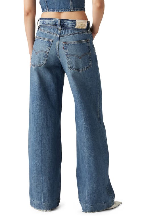 Shop Levi's Xl Flood Straight Leg Jeans In Low Fi Prep Lb Transitional