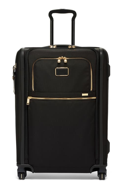 Shop Tumi Short Trip 26-inch Expandable 4-wheel Packing Case In Black/gold