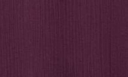 Shop Anne Klein Pleated Long Sleeve Shirt In Deep Plum