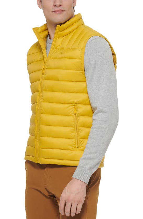 Shop Dockers ® Puffer Vest In Lemon